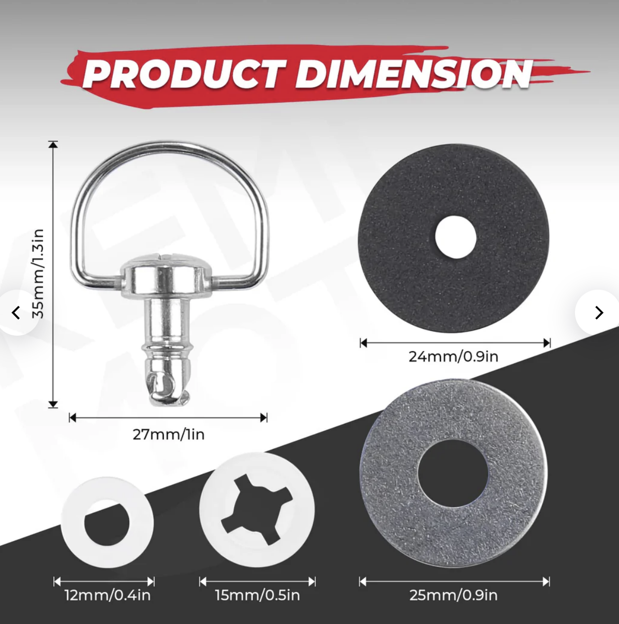 Roof Pins Quick Release Bolts