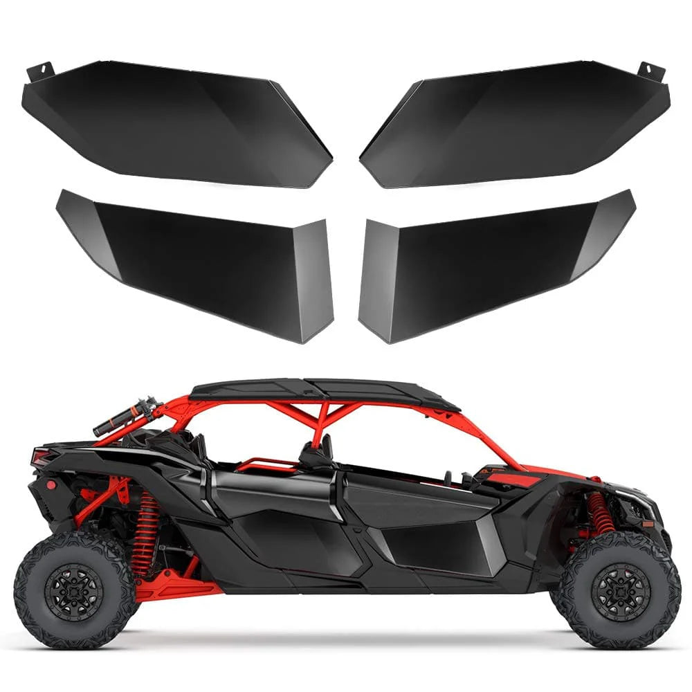 Aluminium Lower Door Panel Inserts For Can-Am Maverick X3 MAX (4Pcs)