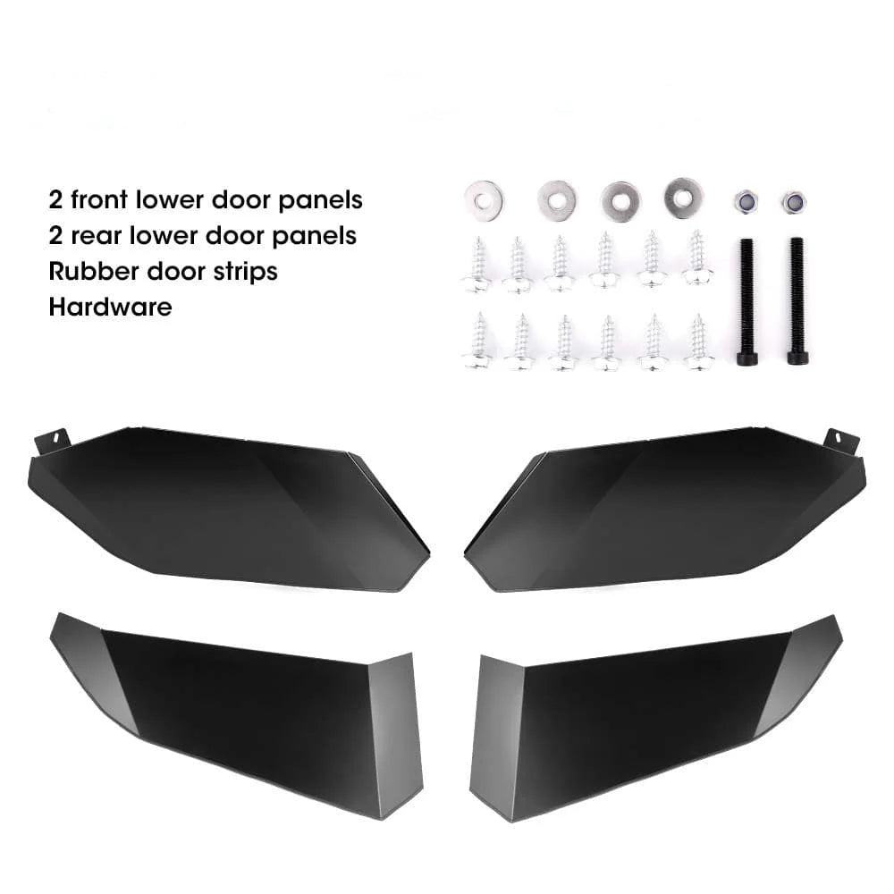 Aluminium Lower Door Panel Inserts For Can-Am Maverick X3 MAX (4Pcs)