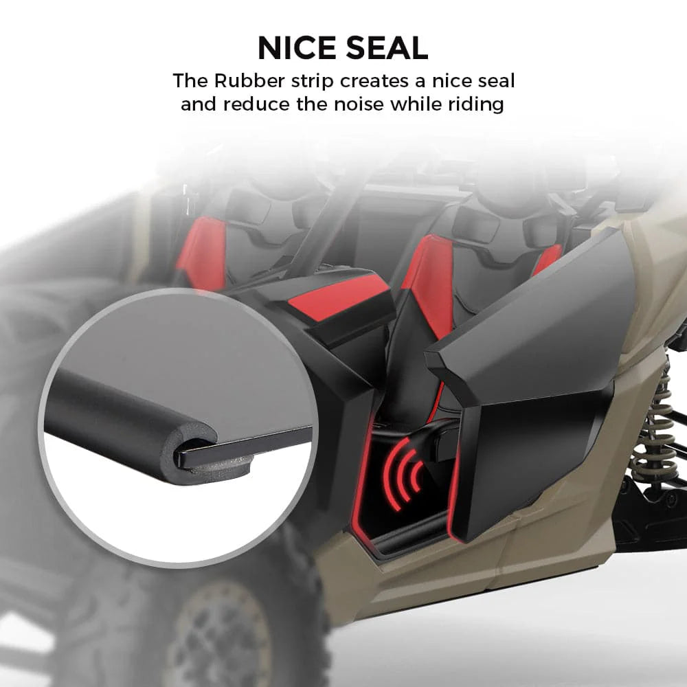 Aluminium Lower Door Panel Inserts For Can-Am Maverick X3 MAX (4Pcs)