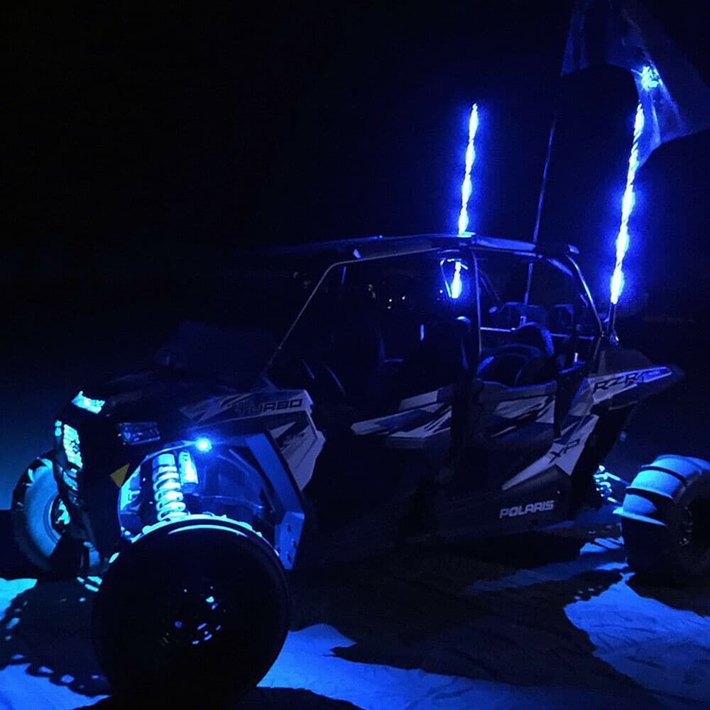 Lighted Whip Illuminated Marine Switch 12V